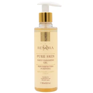 Renora Daily Gentle Cleansing Facial Gel 150ml – Ήπιο Τζελ Καθαρισμού για Εξυγίανση & Λείανση της Επιδερμίδας