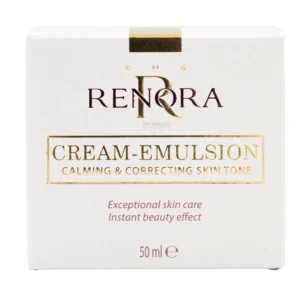 Renora Correcting & Calming Cream-Emulsion 50ml – Καταπραϋντική Ελαφριά Κρέμα για Ερυθρότητα & Δυσανεξία