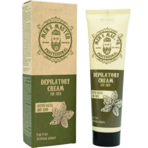 MEN’S MASTER Depilatory Cream for Men Witch Hazel and Sage 150ml - Αποτριχωτική Κρέμα Ανδρών Αμαμελίδα και Φασκόμηλο