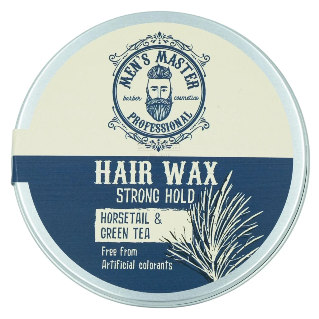 MEN'S MASTER Strong Hold Hair Wax Horsetail and Green Tea 100ml - Ανδρικό κερί μαλλιών
