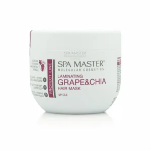 Spa Master Laminating Μάσκα Μαλλιών με Grape & Chia pH 3,5 500ml – Επαγγελματική Μάσκα Προστασίας Χρώματος & Λάμψης