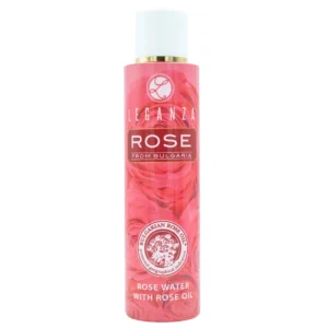 Leganza Rose Water with Rose Oil 135ml – Φυσικό Ροδόνερο με Έλαιο Τριαντάφυλλου για Ενυδάτωση και Τόνωση