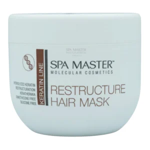 Spa Master Restructuring Hair Mask 500ml – Μάσκα Επανορθωτικής Δράσης με Υδρολυμένη Κερατίνη