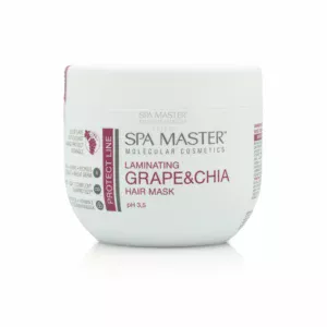 Spa Master Laminating Μάσκα Μαλλιών με Grape & Chia pH 3,5 500ml – Επαγγελματική Μάσκα Προστασίας Χρώματος & Λάμψης