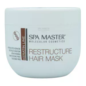 Spa Master Restructuring Hair Mask 500ml – Μάσκα Επανορθωτικής Δράσης με Υδρολυμένη Κερατίνη