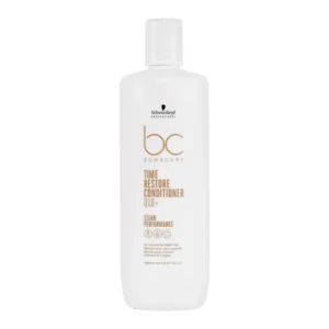 Schwarzkopf Bonacure Time Restore Conditioner 1000ml – Αντιγηραντικό Conditioner με Q10+ για Ώριμα Μαλλιά