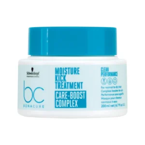 Schwarzkopf Bonacure Moisture Kick Treatment 200ml – Μάσκα Βαθιάς Ενυδάτωσης για Ξηρά & Σγουρά Μαλλιά