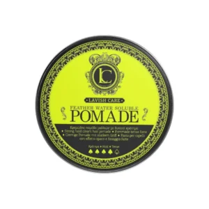 Lavish Care Barber Feather Water Soluble Pomade 100g – Πομάδα Μαλλιών Δυνατού Κρατήματος με Άρωμα Λεμονιού