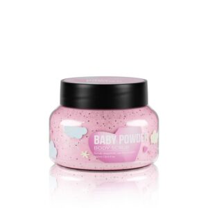 Quickgel Baby Powder Body Scrub 200ml – Απολέπιση με απαλό άρωμα πούδρας