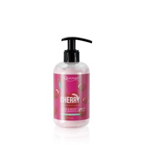 Quickgel Cherry Hand & Body Cream 300ml – Φρουτώδης Φροντίδα για Καθημερινή Χρήση