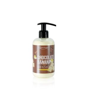 Quickgel Chocolate Banana Hand & Body Cream 300ml – Ενυδατική Κρέμα με Άρωμα Σοκολάτας & Μπανάνας