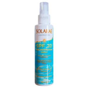 SOLARAE Laboratory Sun Protection Lotion SPF 20 Spray Pump 150ml – Αντηλιακή Lotion Σώματος με Argan Oil & Sesame Oil