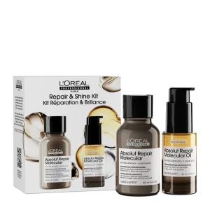 L'Oréal Professionnel Absolut Repair Molecular Mini Duo Set – Σετ Μοριακής Επανόρθωσης Μαλλιών (Shampoo 100ml & Oil 30ml)