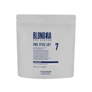 Alfaparf Blondera Free Style Lift 7 Levels White Clay Bleach Powder 400g – Λευκή Σκόνη Ξανοίγματος με Λευκή Άργιλο έως 7 Τόνους