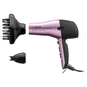 Sencor SHD 6700VT Hair Dryer 2000W – Μωβ Πιστολάκι Μαλλιών με Φυσούνα, Κρύο Αέρα & Ελαφριά Σχεδίαση
