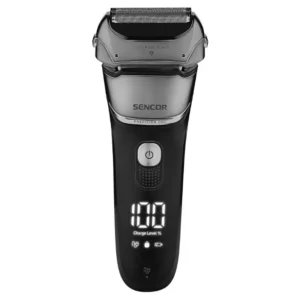Sencor SMS 0900BK Men’s Foil Shaver Μαύρη – Επαναφορτιζόμενη Ξυριστική Μηχανή 2 Λεπίδων με Direct Drive & Trimmer