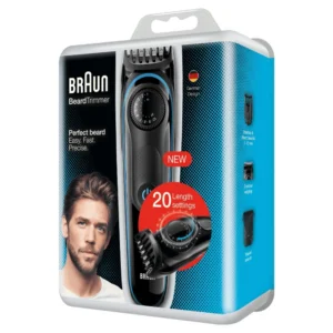 Braun Series 3 3000 BT – Επαναφορτιζόμενη Ξυριστική Μηχανή Προσώπου με Trimmer & 5 Εξαρτήματα - Εικόνα 1