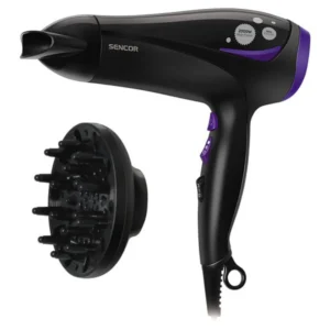 Sencor SHD 108VT Hair Dryer – Πιστολάκι Μαλλιών με Ιονισμό, Diffuser & Κρύο Αέρα