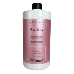 MAAD Affair Shampoo Mr Lover 1000ml – Ενυδατικό και Θρεπτικό Σαμπουάν Αναδόμησης για Ξηρά και Θαμπά Μαλλιά