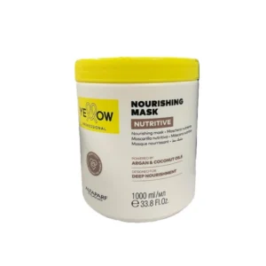 Yellow Professional Nutritive Nourishing Mask 1000ml – Μάσκα Θρέψης & Ενυδάτωσης για Ξηρά και Ταλαιπωρημένα Μαλλιά
