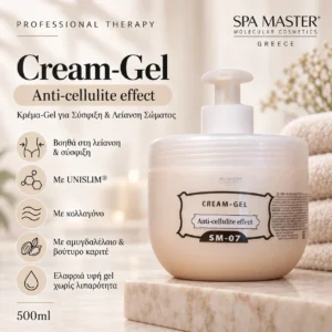 Spa Master Cream-Gel Anti-Cellulite Effect 500ml – Κρέμα-Gel για Σύσφιξη & Λείανση Σώματος