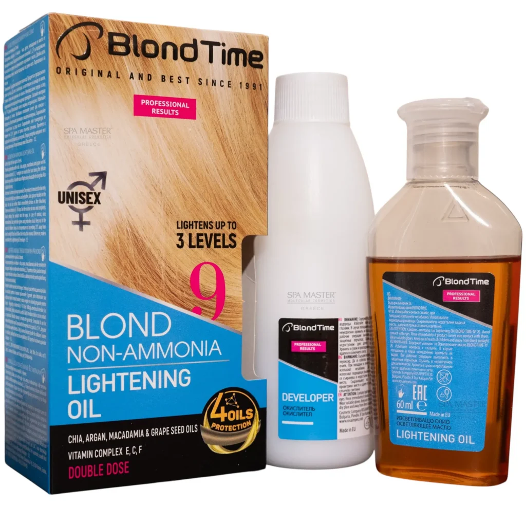 Οδηγός Χρήσης — Blond Time No9 Blond Non-Ammonia Lightening Oil - Εικόνα 3