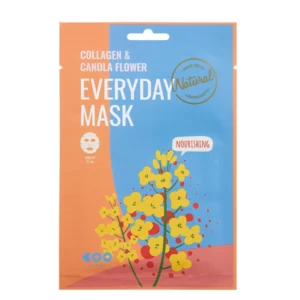 DEARBOO Collagen & Canola Flower Everyday Mask 27ml – Κορεάτικη Υφασμάτινη Μάσκα Θρέψης & Ενυδάτωσης