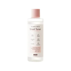 DEARBOO Glass Skin Snail Toner 250ml – Κορεάτικη Ενυδατική Τονωτική Λοσιόν Προσώπου με Βλέννα Σαλιγκαριού