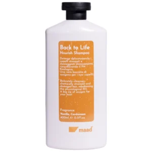 MAAD Back to Life Nutrient Shampoo 400ml – Θρεπτικό Σαμπουάν για Θαμπά & Χημικά Επεξεργασμένα Μαλλιά