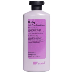 MAAD Bushy Anti-Frizz Conditioner 250ml – Θρεπτική Μαλακτική Κρέμα κατά του Φριζαρίσματος για Πυκνά & Ατίθασα Μαλλιά