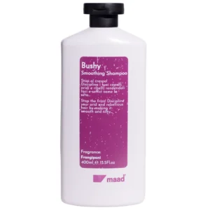 MAAD Bushy Smoothing Shampoo 400ml – Σαμπουάν κατά του Φριζαρίσματος για Πυκνά & Ατίθασα Μαλλιά