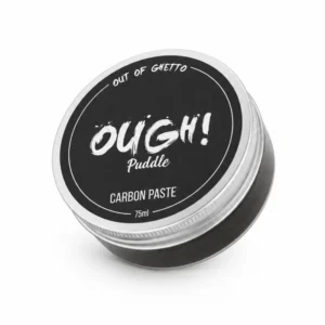 MAAD OUGH! Puddle Carbon Paste 75ml – Ματ Πάστα Μαλλιών Δυνατού Κρατήματος με Άργιλο & Carbon Black