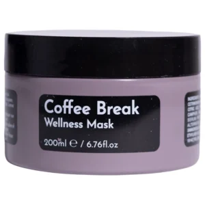 MAAD Coffee Break Wellness Mask 200ml – Καθαριστική Μάσκα Τριχωτού με Καφεΐνη, Tea Tree Oil & Jojoba Oil