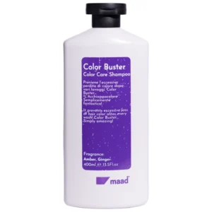 MAAD Color Buster Shampoo 400ml – Σαμπουάν Προστασίας Χρώματος για Βαμμένα Μαλλιά με UV Φίλτρα