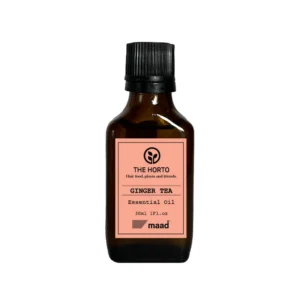 MAAD The Horto Ginger Tea Essential Oil 30ml – Vegan Σμηγματορρυθμιστικό Ενισχυτικό Έλαιο για Λιπαρό Τριχωτό