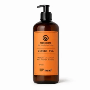 MAAD The Horto Ginger Tea Shampoo 1000ml – Σαμπουάν κατά της Λιπαρότητας για Εξισορρόπηση του Τριχωτού