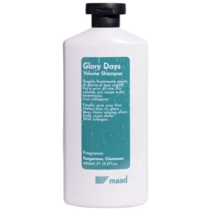MAAD Glory Days Volumizing Shampoo 400ml – Σαμπουάν Όγκου για Λεπτά & Άτονα Μαλλιά
