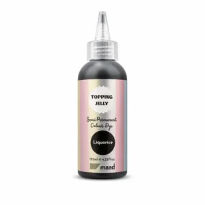 MAAD Topping Jelly Liquorice Μαύρη Γλυκόριζα 125ml Χρωμομάσκα Τόνωσης για Πολύ Σκούρο Σχεδόν Μαύρο Αποτέλεσμα