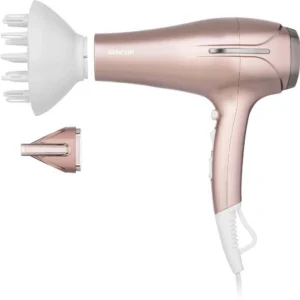Sencor SHD 6800RG Procare+ 2300W Ροζ – Σεσουάρ Μαλλιών Ιονισμού με 3 Θερμοκρασίες, 2 Ταχύτητες & Φυσούνα