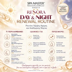 Renora Day & Night Renewal Routine Ρουτίνα Λάμψης Ημέρας και Αναδόμησης Νύχτας - Εικόνα 1