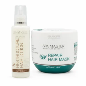 SPA MASTER Argan & Keratin Deep Repair Duo Σετ Βαθιάς Αναδόμησης και Ενδυνάμωσης για Ταλαιπωρημένα Μαλλιά