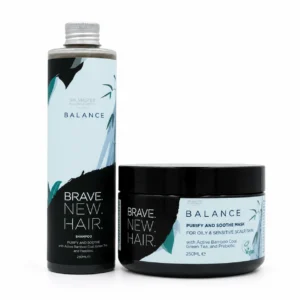 Brave New Hair Balance Detox Duo Ρουτίνα Βαθύ Καθαρισμού και Εξισορρόπησης Τριχωτού
