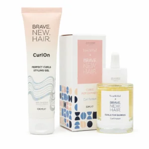 Brave New Hair Curl Define & Hold Duo Ρουτίνα Ενυδάτωσης Σχηματισμού και Κρατήματος Μπούκλας