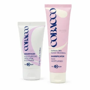 Cobacco Resurface & Restore Duo Βραδινή Ρουτίνα Λείανσης Ενυδάτωσης και Άνεσης