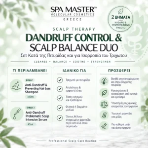 SPA MASTER Dandruff Control & Scalp Balance Duo Σετ Κατά της Πιτυρίδας και για Ισορροπία του Τριχωτού