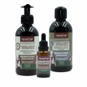 Herbal Time Horsetail Growth & Strength Trio Σετ Ενδυνάμωσης και Υποστήριξης Ανάπτυξης με Αλογοουρά