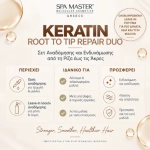 SPA MASTER Keratin Repair & Protect Trio Σετ Αναδόμησης και Προστασίας Μαλλιών με Κερατίνη