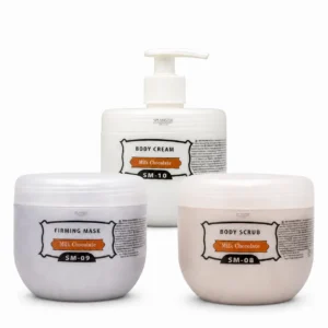 SPA MASTER Milk Chocolate Firm & Hydrate Trio Σετ Ενυδάτωσης Θρέψης και Σύσφιξης Σώματος με Κακάο