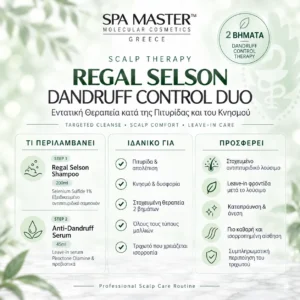 Regal Selson Dandruff Control Duo Εντατική Θεραπεία κατά της Πιτυρίδας και του Κνησμού