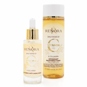 Renora Daily Dose Glow & Firm Duo Σετ Λάμψης και Σύσφιξης με Vitamin C & Collagen